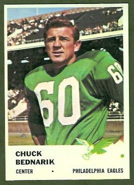 Chuck Bednarik Football Card
