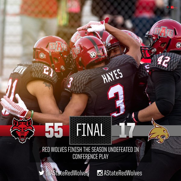 Arkansas State over Texas State 2015